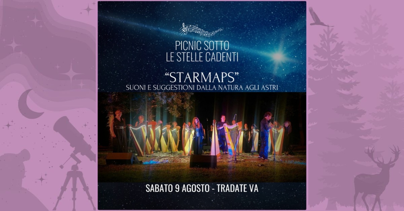 Pic Nic sotto le Stelle cadenti - TRADATE (VA)